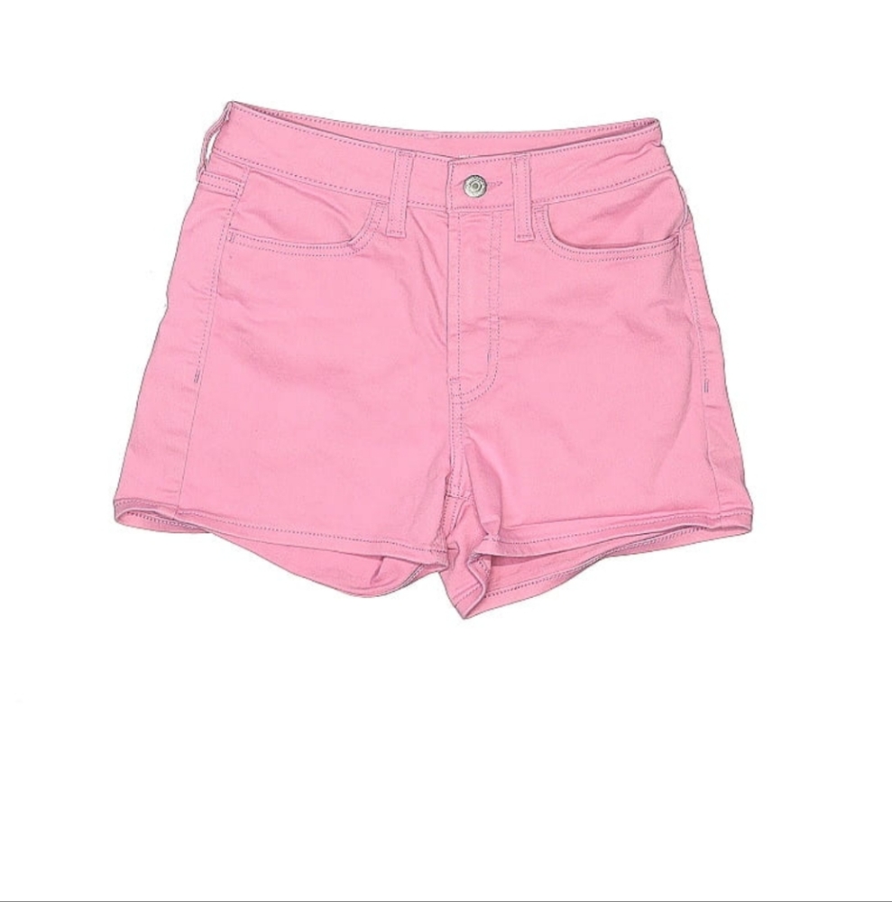 Old Navy Pink Jean Shorts Classic Design